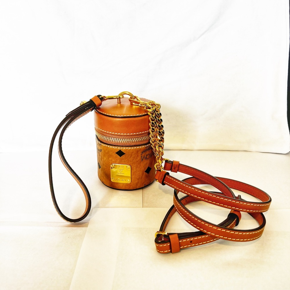 MCM X-Mini Aren Cylinder Crossbody